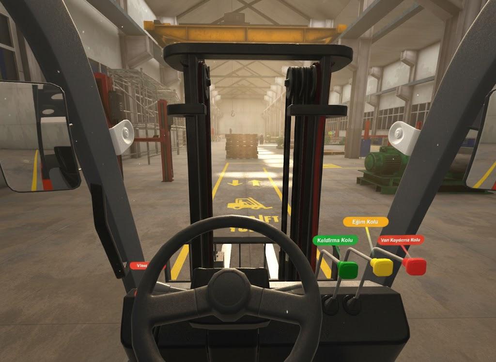 VR Forklift Simulator